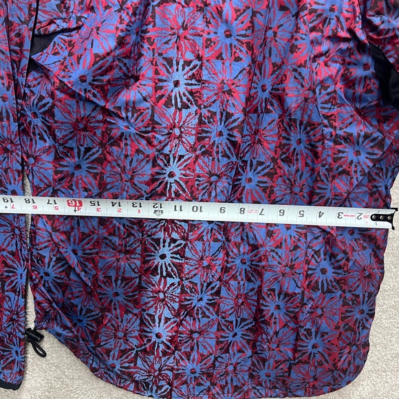 In sport Floral Pattern wind breaker Jacket - Picture 5 of 5